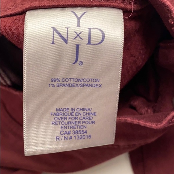 Not Your Daughter’s Jeans plumberry pants 12 - Picture 8 of 13